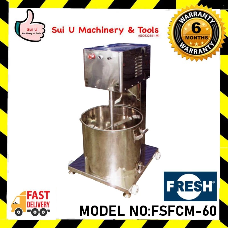 FRESH FSFCM-60(ss) Fish Cake Mixer Kitchen Machine 1.5kW