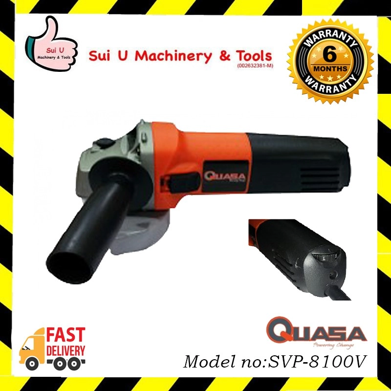 QUASA SVP-8100V 850w 4" Grinder