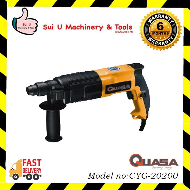 QUASA CYG-20200 20mm Rotary Hammer (Non Reversible / Forward-Reverse)