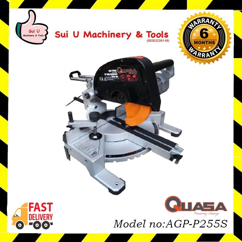 QUASA AGP-P255S 10" Sliding Compound Mitre Saw