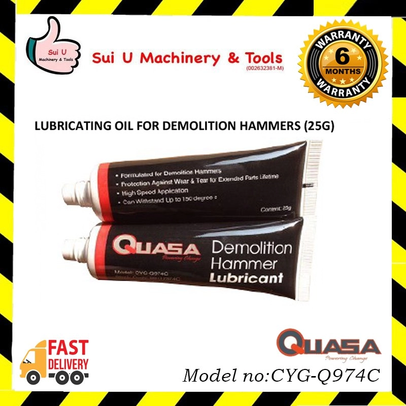 QUASA CYG-Q974C LUBRICATING OIL FOR DEMOLITION HAMMERS (25G)