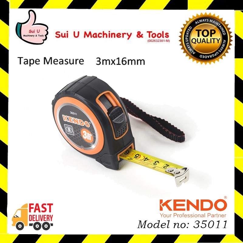 KENDO 35011 Tape Measure 3m x 16mm
