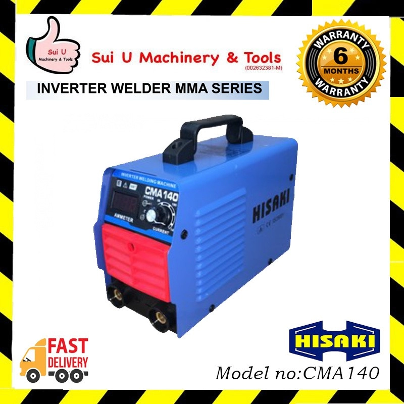 HISAKI CMA140 Welding Machine Inverter Welder MMA Series 240v