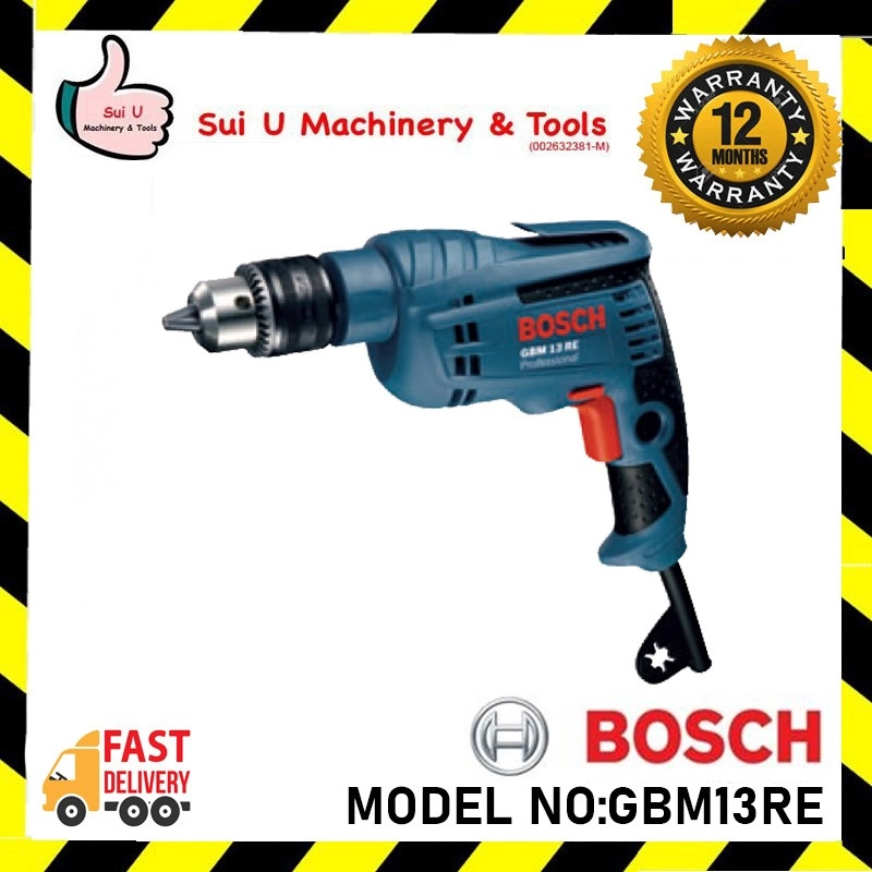 BOSCH GBM13 RE/ GBM-13RE / GBM 13 RE / GBM13RE 600W 2600RPM Heavy Duty Professional Drill