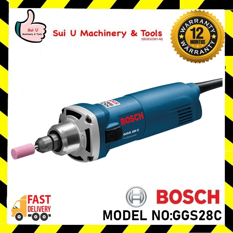 Bosch GGS 28 C / GGS28C / GGS 28C Heavy Duty Professional Straight Grinder 600W (0601220070)