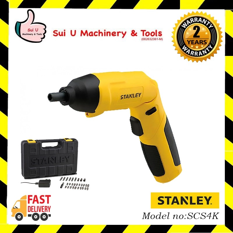 STANLEY SCS4K / SCS4K-B1 Screwdriver Set 45 degree-angle Twisting