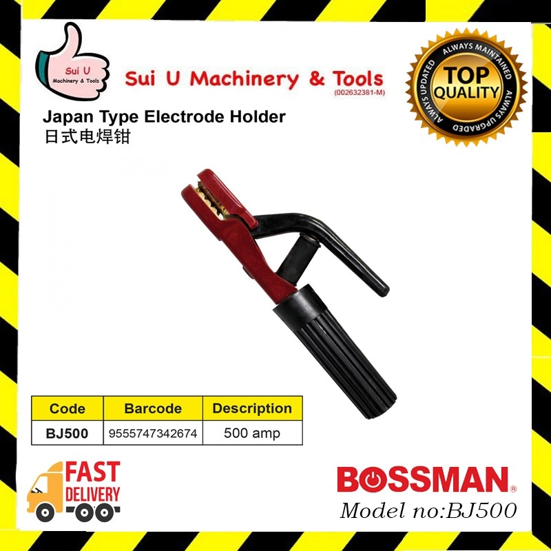 BOSSMAN BJ500 Japan Type Electrode Holder 500amp