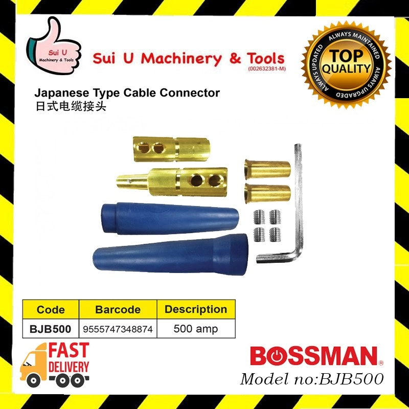 BOSSMAN BJB500 Japanese Type Cable Connector