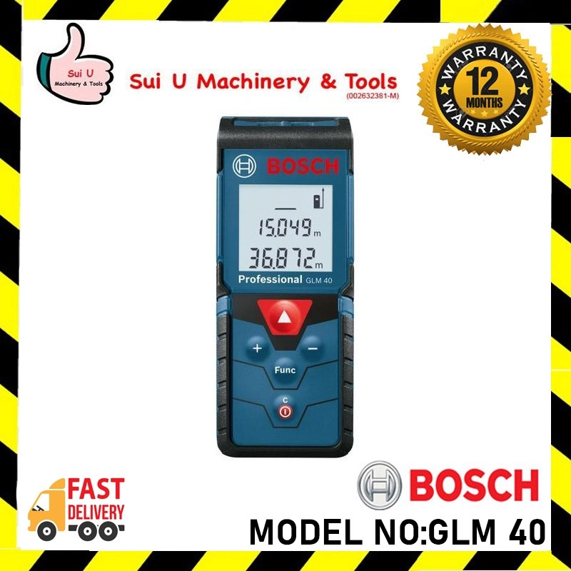 Bosch GLM40 / GLM 40 Professional Laser Rangefinder 0.15-40m 06010729K0