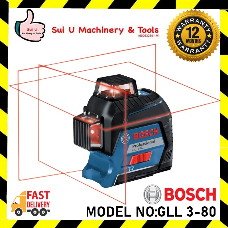 BOSCH GLL 3-80/ GLL3-80 Professional Line Laser Alignment