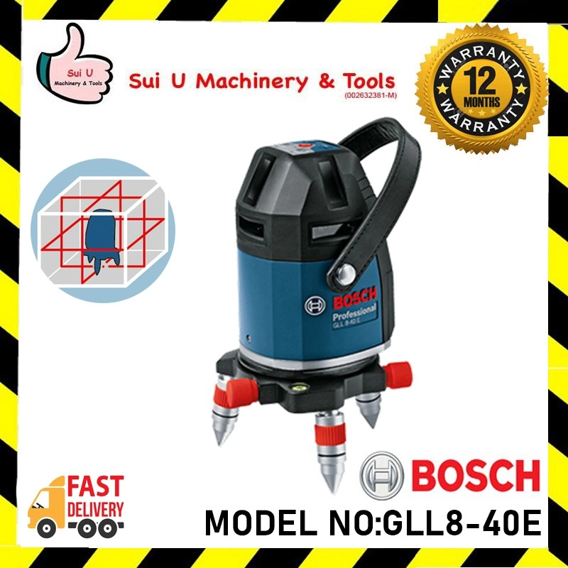 Bosch GLL8-40E / GLL 8-40 E Professional Electronic Line Laser 0601063HB1