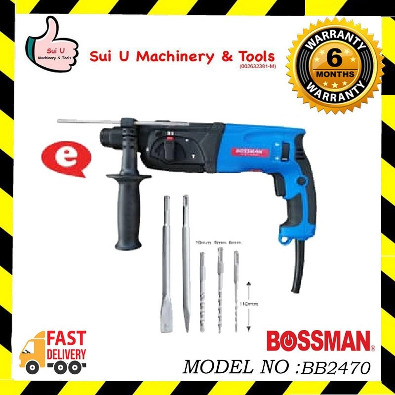 BOSSMAN BB2470 Rotary Hammer 780w