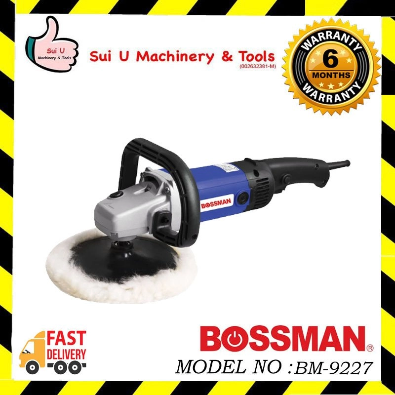 BOSSMAN BM9227 / BM-9227 7" Electric Car Polisher 1200w