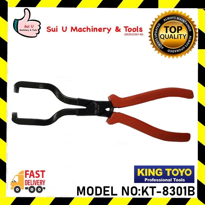 KING TOYO KT-8301B / KT 8301B Fuel Line Pilers