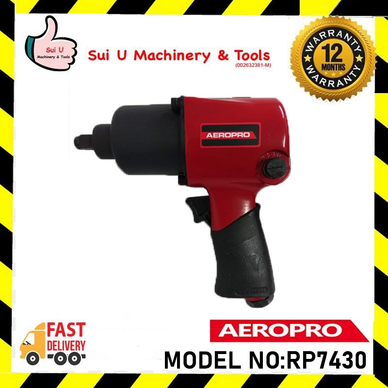 Aeropro RP 7430 / RP7430 1/2'' Air-Powered Impact Wrench
