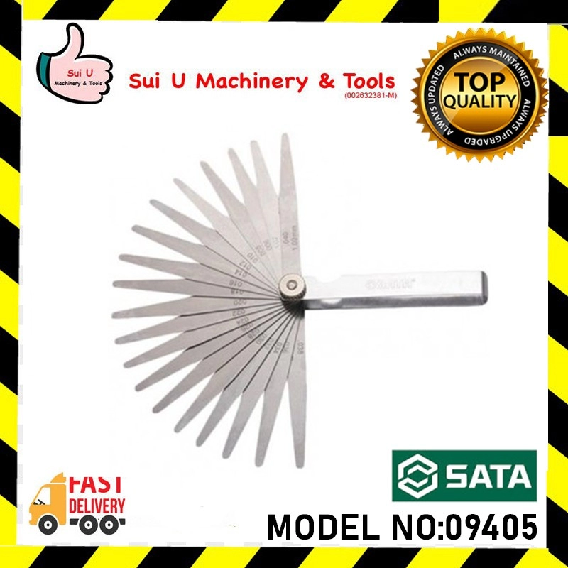 SATA 09405 23pcs Metric Feeler Gauges