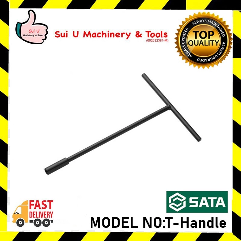 SATA T-Handle 6pt. Socket Wrench 8mm~17mm ( 47701 / 47703 / 47705 / 47707 / 47710 )