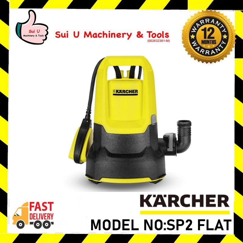 Karcher SP2 FLAT / SP 2 FLAT / SP2FLAT Submersible Pump / Fish Pond Pump 250W 6000l/h