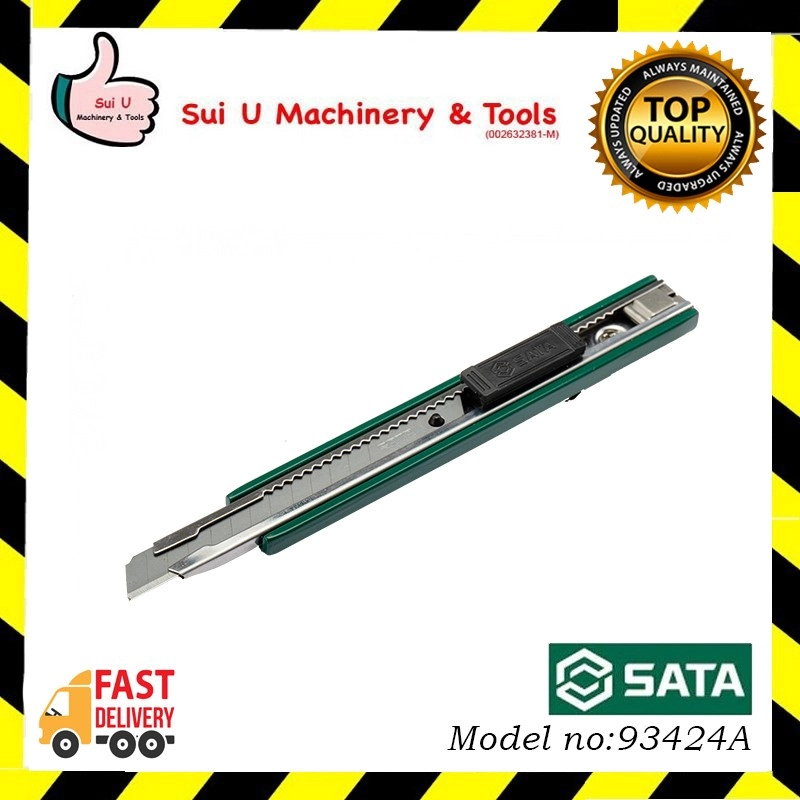 SATA 93424A Zinc Alloy Utility Cutter 13-point 9x80mm