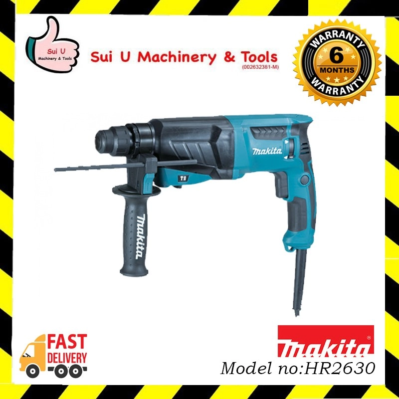 MAKITA HR2630X3 / HR2630 26mm SDS PLUS 3-Mode Rotary Hammer 800W