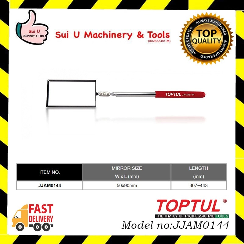 TOPTUL JJAM0144 Telescoping Inspection Mirror