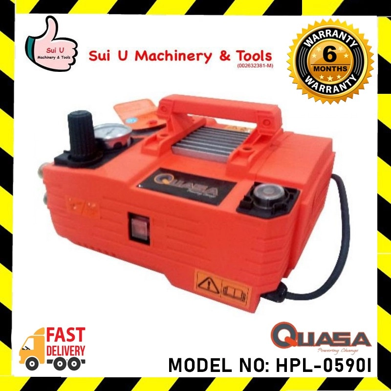 Quasa HPL-0590i / HPL0590i / HPL 0590i Induction Motor High Pressure Washer 130Bar 2.2kW