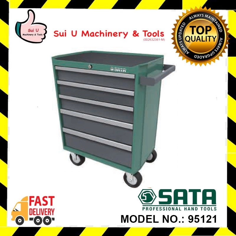 SATA 95121 28inch 5 Drawer Roller Cabinet