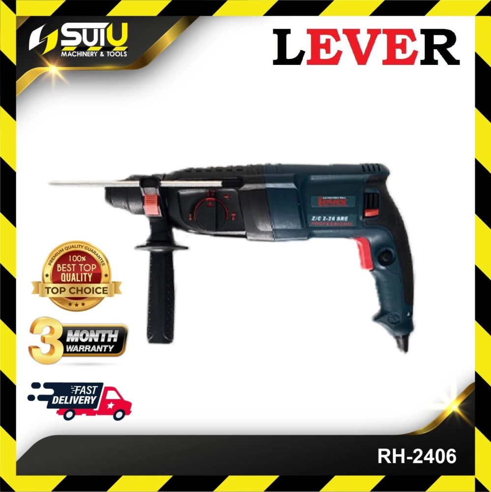 LEVER RH-2406 ROTARY HAMMER 26MM 800W