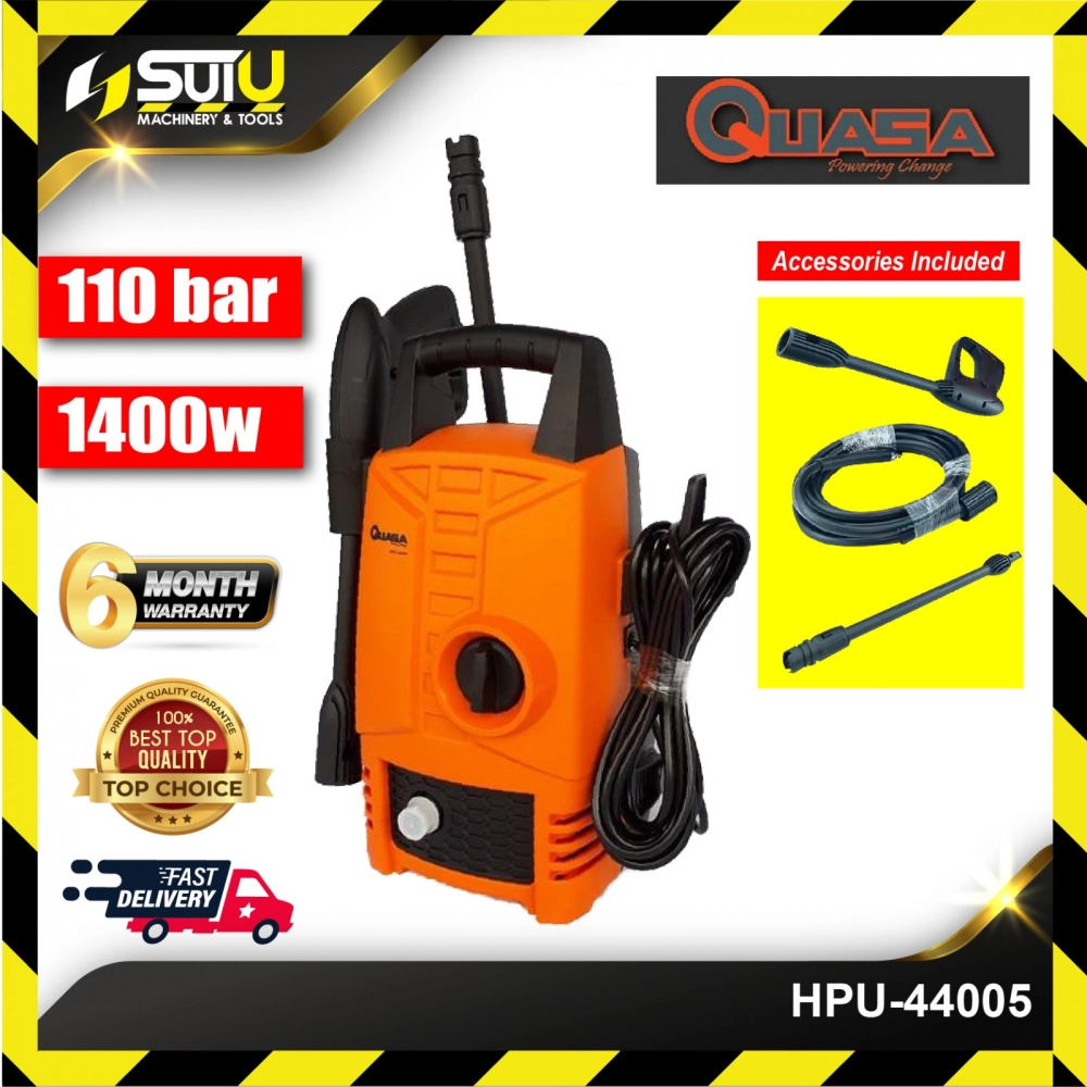 Quasa HPU-44005 High Pressure Cleaner / Water Jet 110bar 1400w