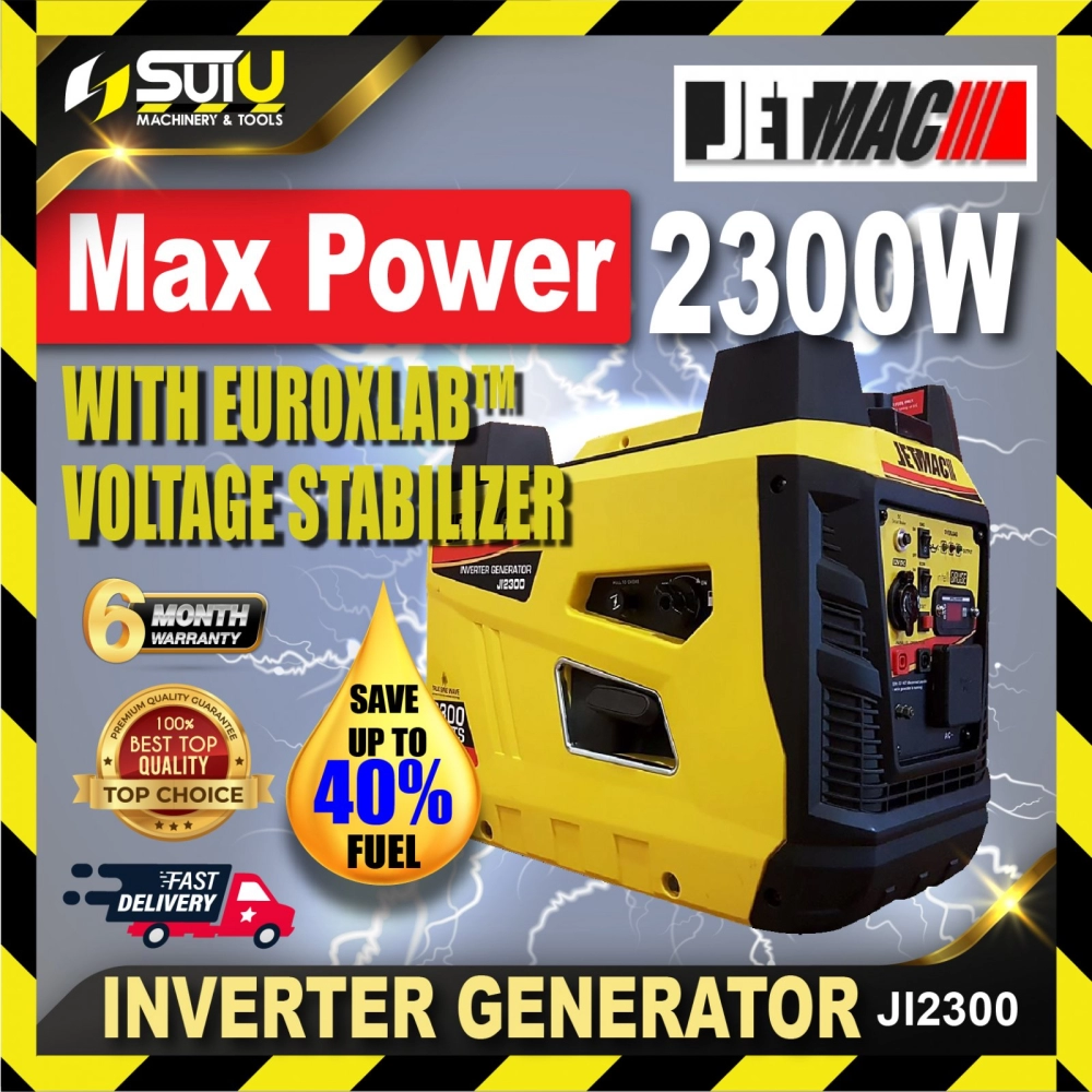 JETMAC / EUROX Silent JI2300 Inverter Generator 2.3kW