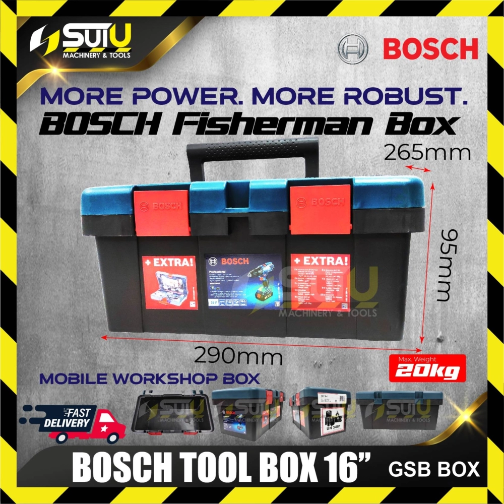 BOSCH GSB FISHERMAN TOOL BOX