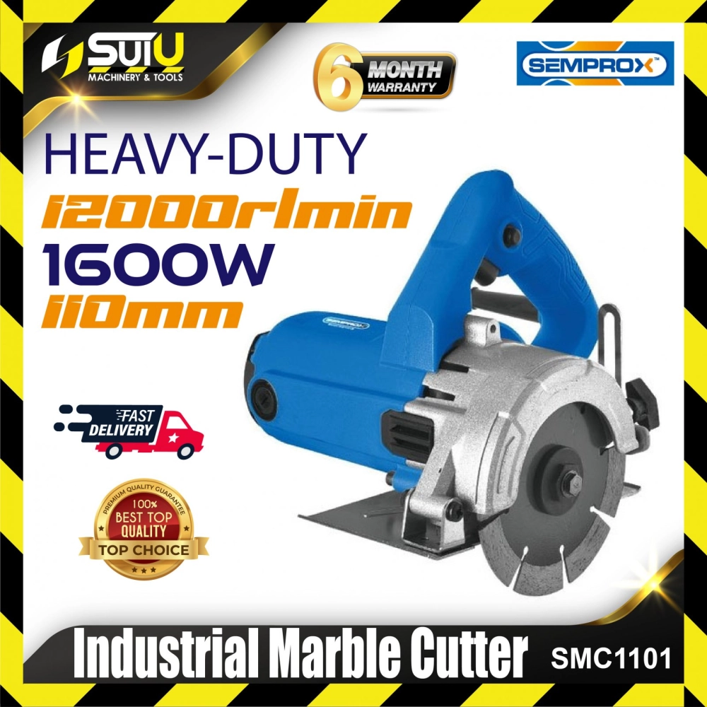 SEMPROX SMC1101 INDUSTRIAL MARBLE CUTTER 1600W 110MM