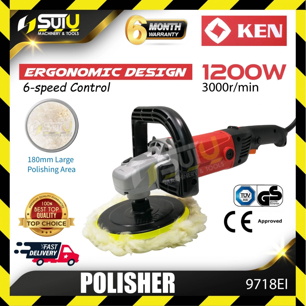 KEN 9718EI 180MM Polisher 1200W