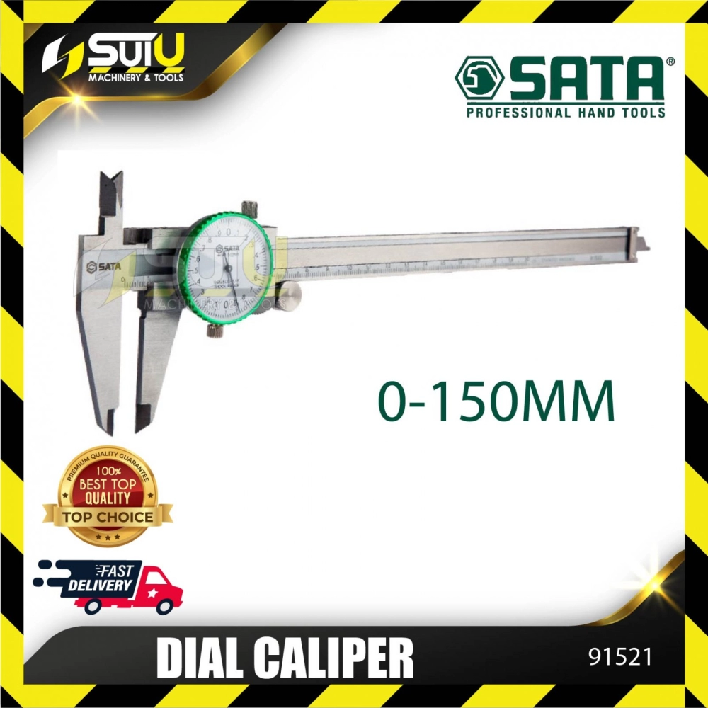 SATA 91521  DIAL CALIPER 0-150MM