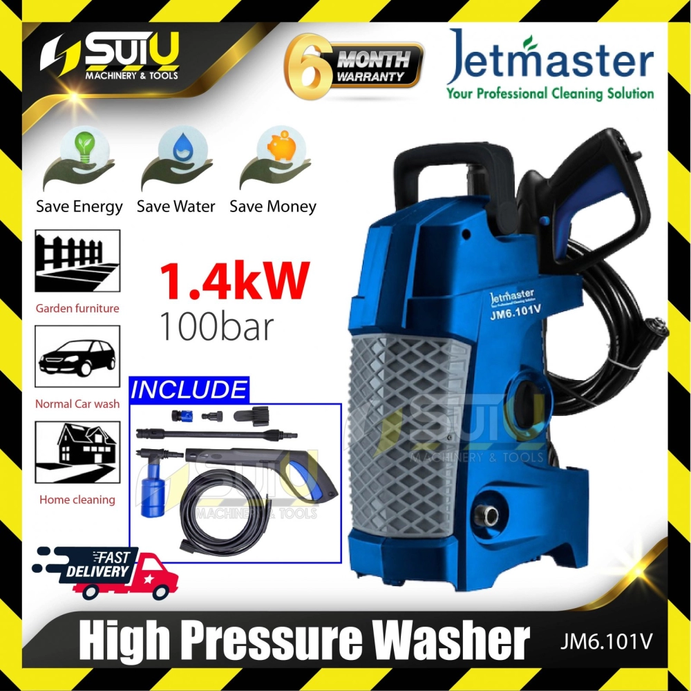 JETMASTER JM6.101V High Pressure Cleaner / Water Jet 100bar