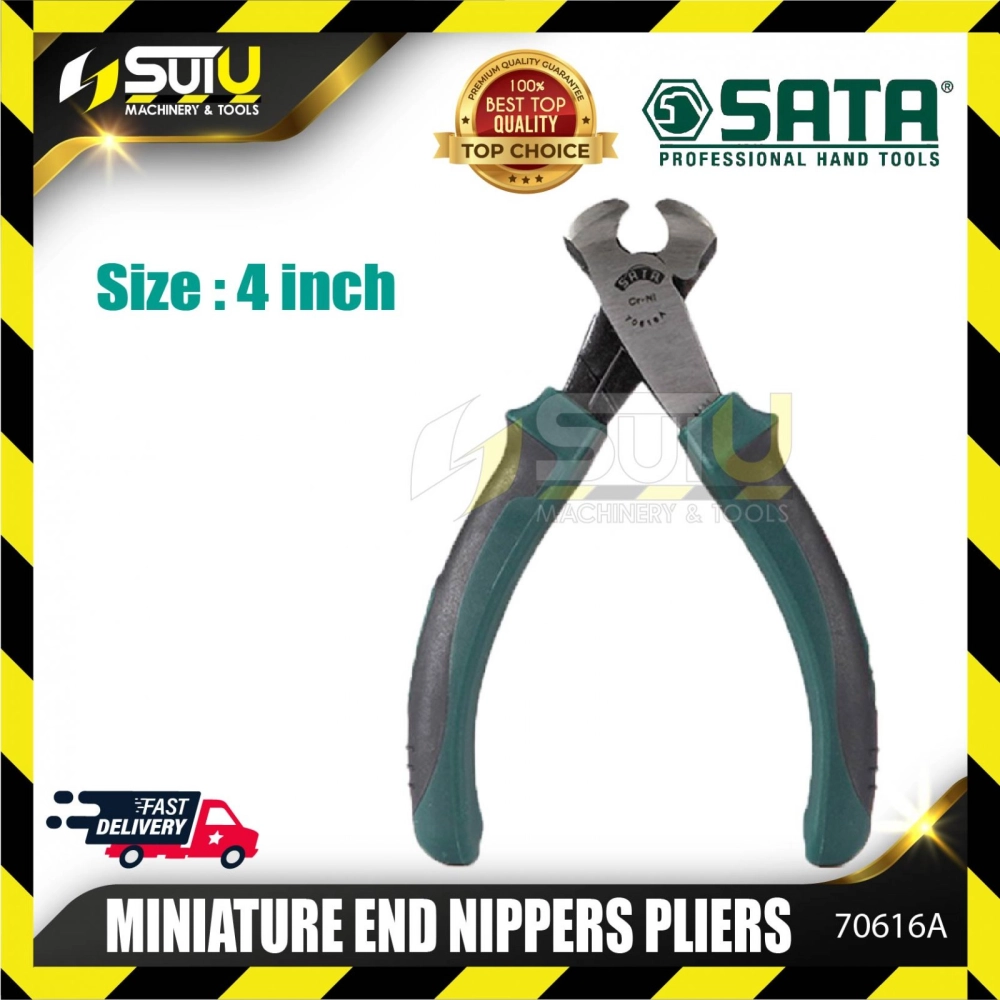 SATA 70616A Miniature End Nippers Pliers 4inch