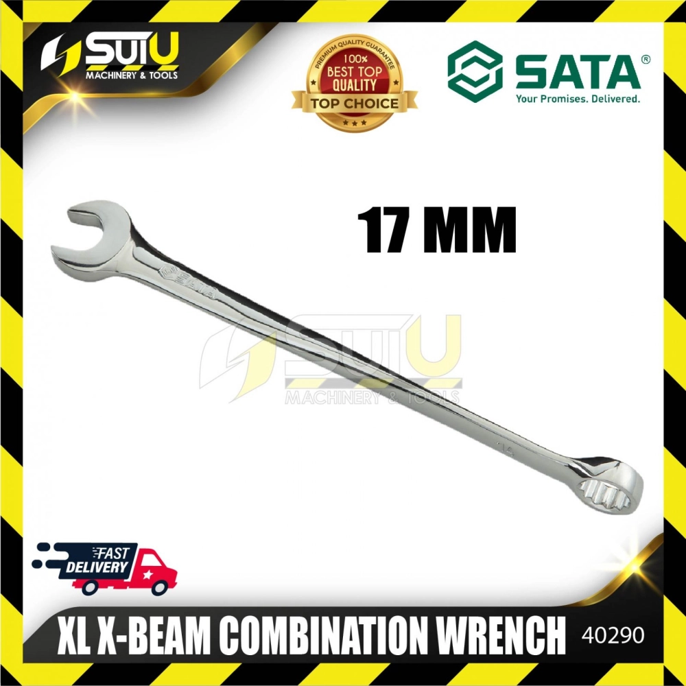 SATA 40290 X-beam Combination Wrench 17mm