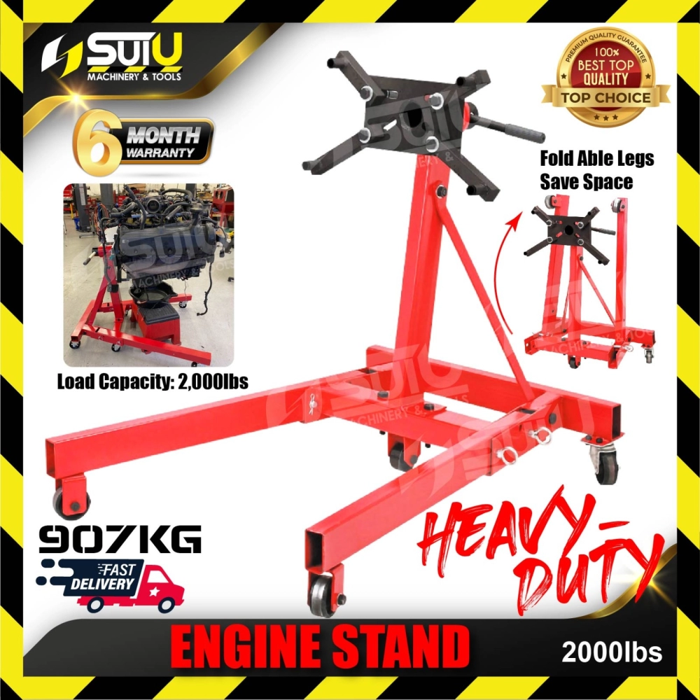 2000lbs / 45kg Engine Stand Max Foldable Type