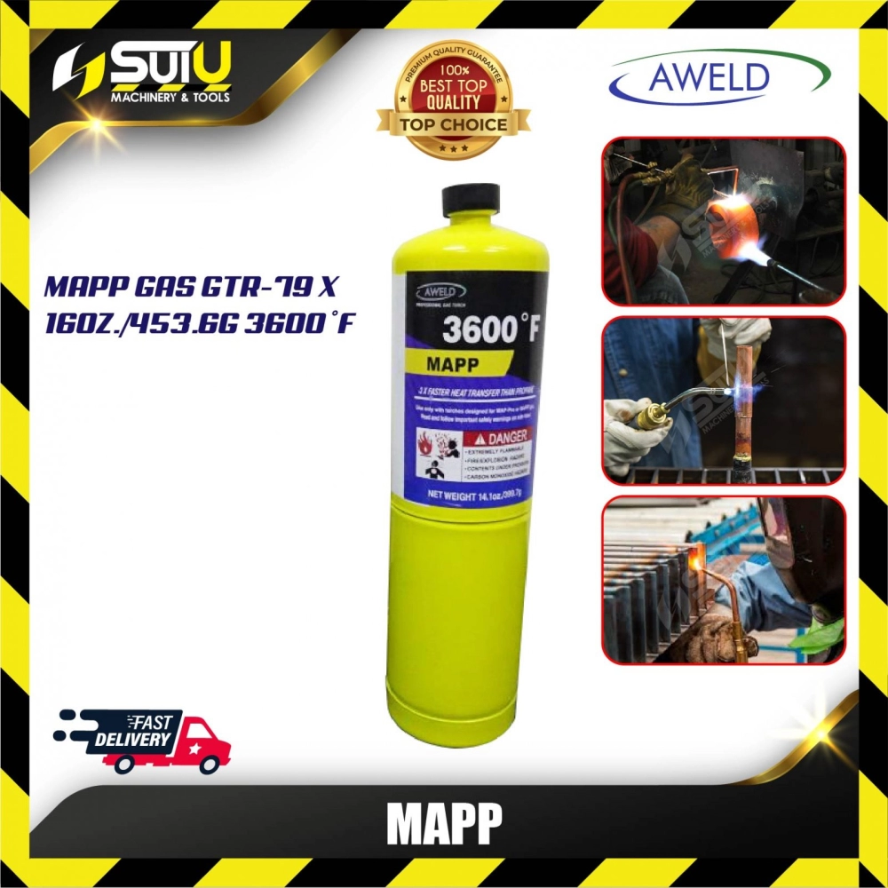 AWELD Disposable Mapp Gas