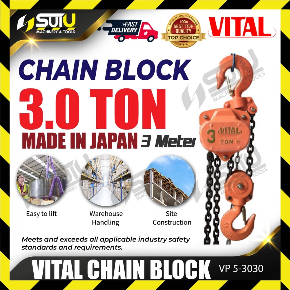 VITAL Chain Block VP5-3030 (3 TON X 3M)