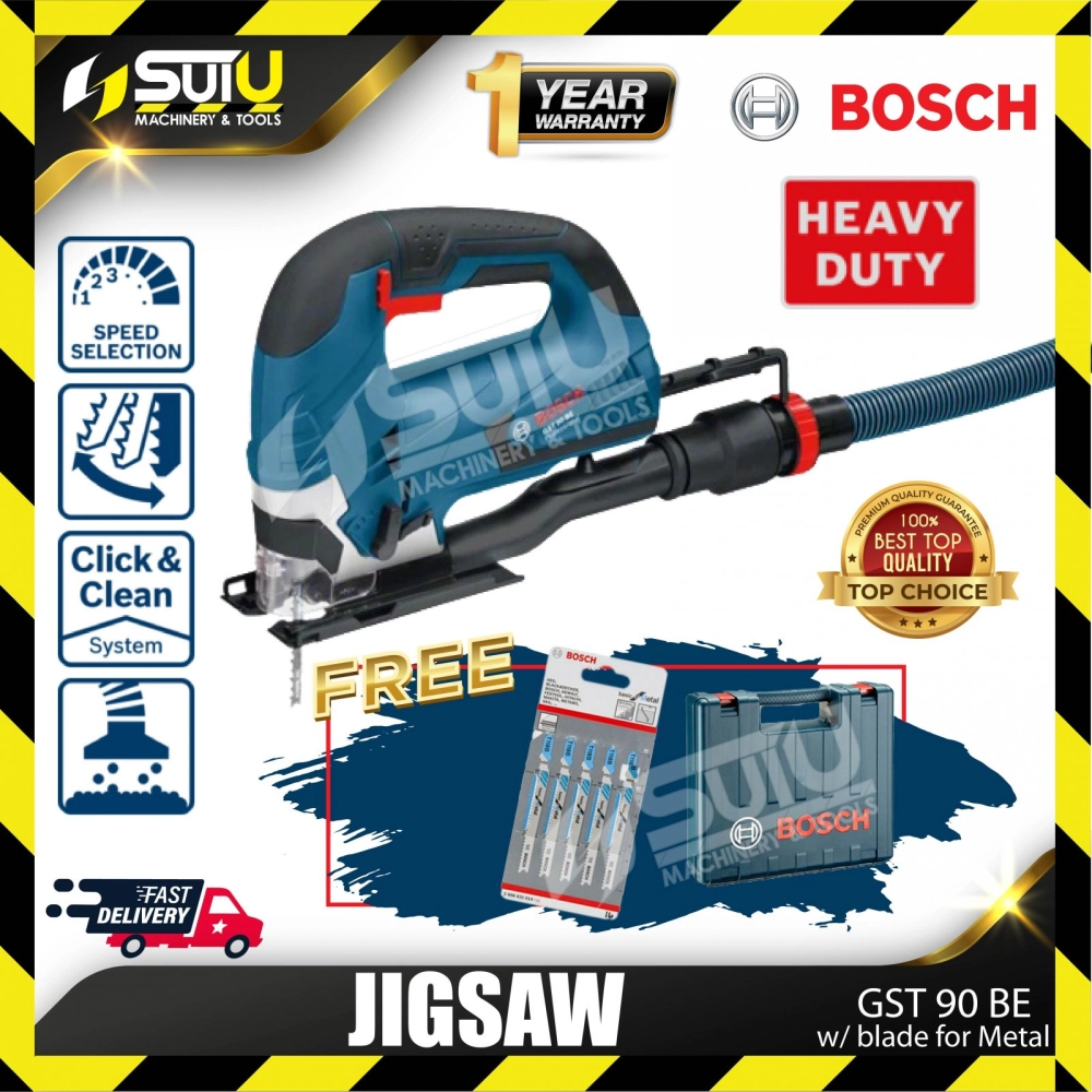 BOSCH GST 90 / GST90 BE / GST90BE Professional Jigsaw w/ blade for Metal 650w