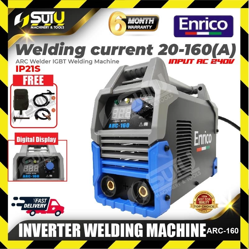 ENRICO ARC-160 Stick Welding Machine 240V 20~160 (A)