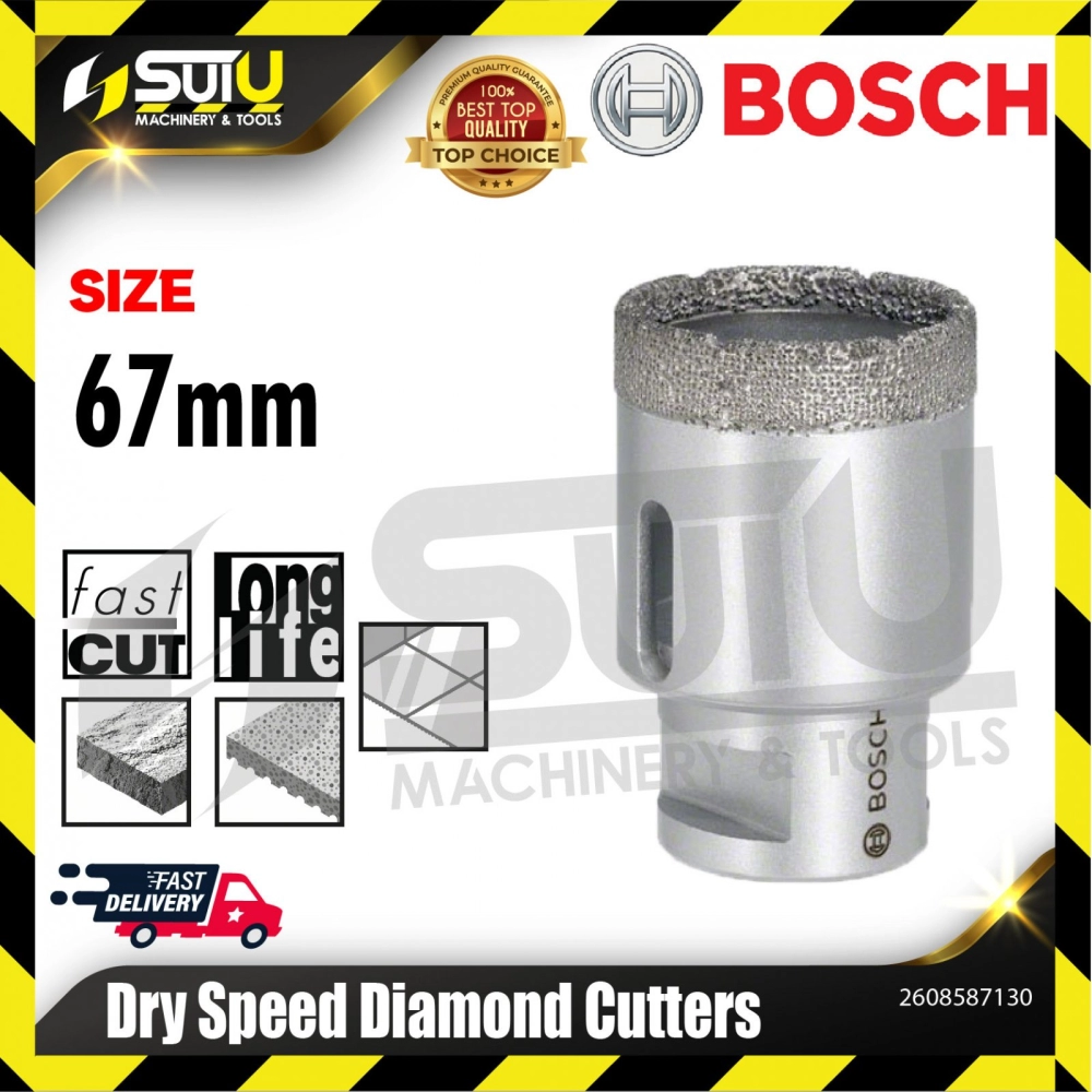BOSCH 2608587130/ 131/ 132/ 133/ 134/ 135 Dry Speed Diamond Cutters (67mm - 83mm)