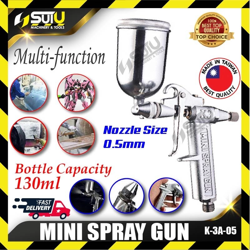 K-3A-05 10bar Multi-function Mini Spray Gun 130ml