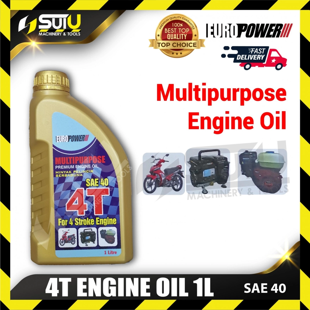 EUROPOWER SAE 40 4T Engine Oil 1L