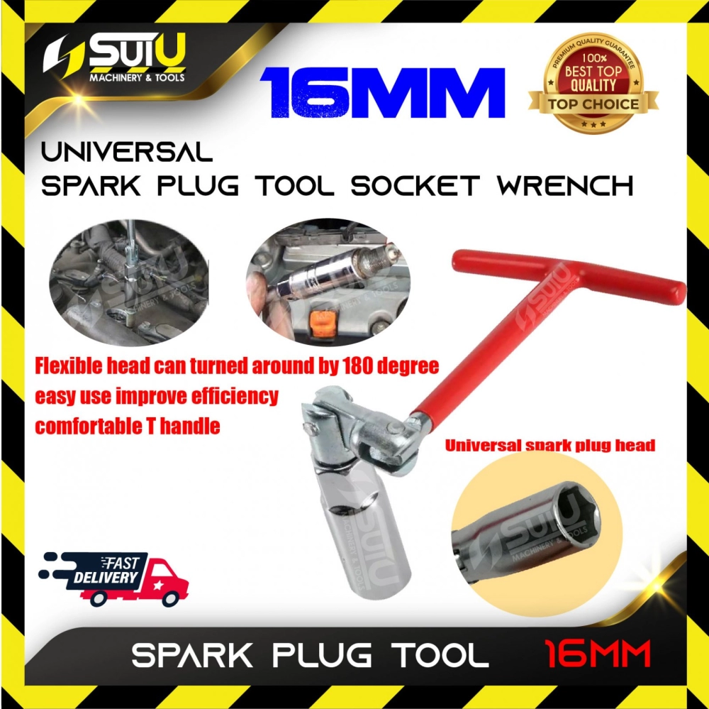 16MM Universal Spark Plug Tool