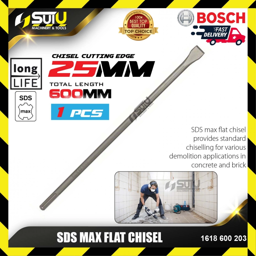 BOSCH 1618600203 SDS Max Flat Chisel (1 pcs)