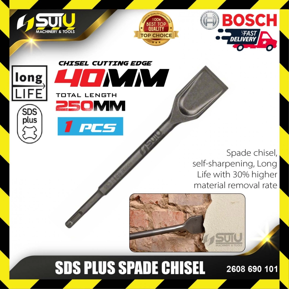 BOSCH 2608690101 SDS PLUS Spade Chisel (1 pcs)
