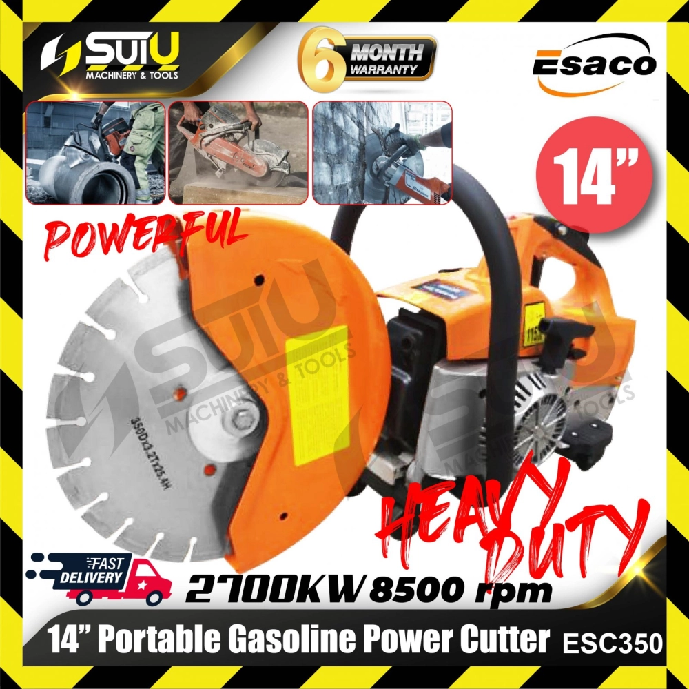 ESACO ESC350 / ESF350 14" 2-Stroke Portable Power Cutter 2700W 8500RPM