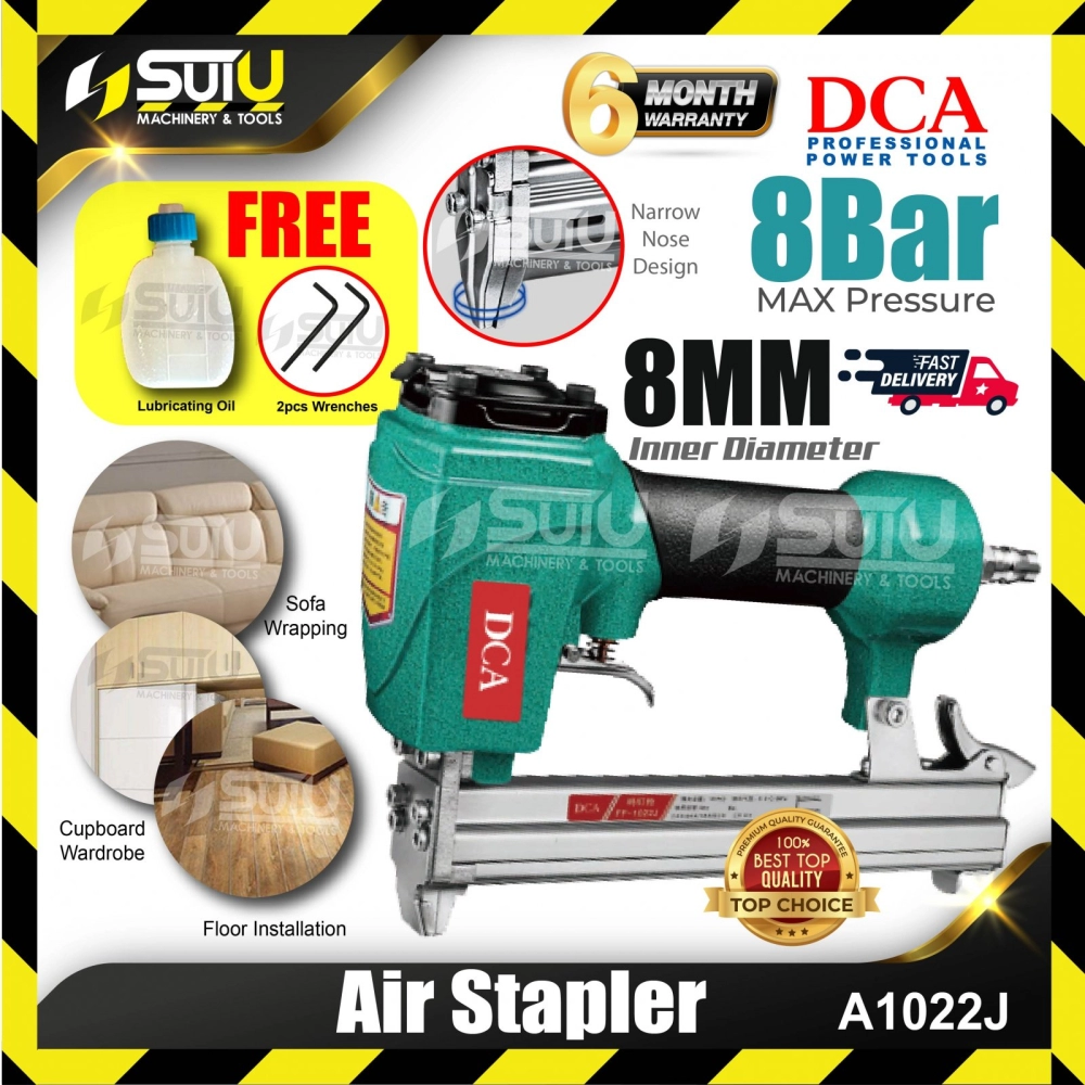 DCA A1022J 8MM 8BAR Air Stapler Gun